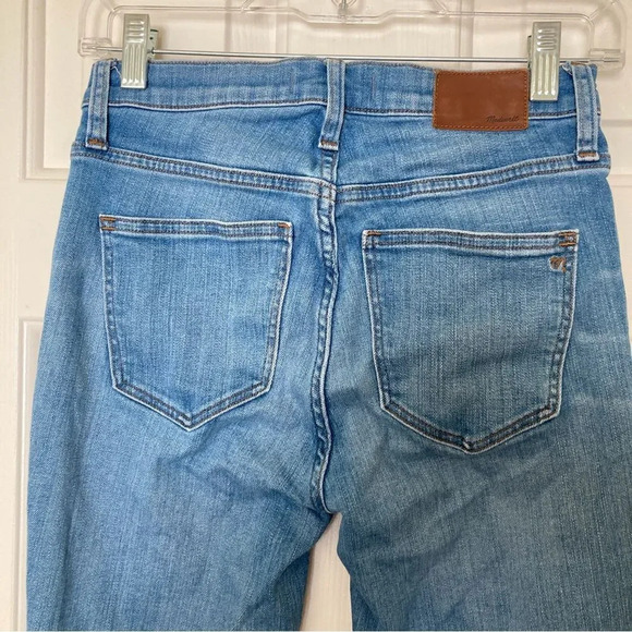 MADEWELL 9 Inch High-Rise Skinny Jeans: Seamed Step-Hem Edition Size 26 - Picture 8 of 11